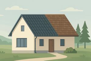 Металлическая или битумная черепица: что выбрать для загородного дома?